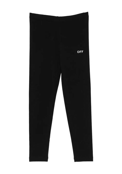 Leggings con logo OFF WHITE KIDS | OGCD001F25JER0011001